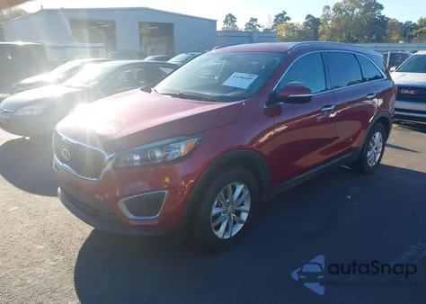 2016 Kia Sorento 2.4L Lx from USA, damaged, VIN 5XYPG4A32GG162825